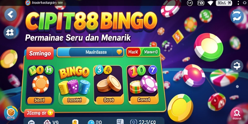 Gameplay seru Bingo di CIPIT88 dengan interaksi sosial.
