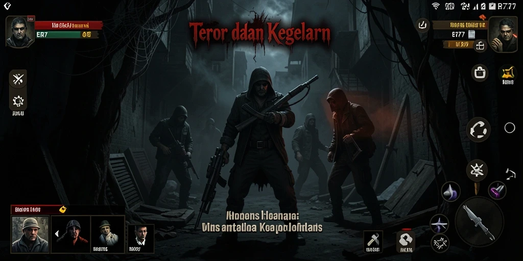 Gameplay menegangkan dengan suasana menyeramkan di ER777.