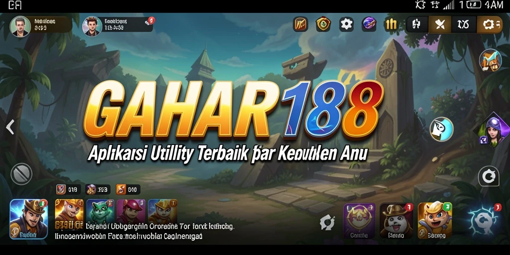 Tampilan antarmuka GAHAR188 yang ramah pengguna dan efisien.