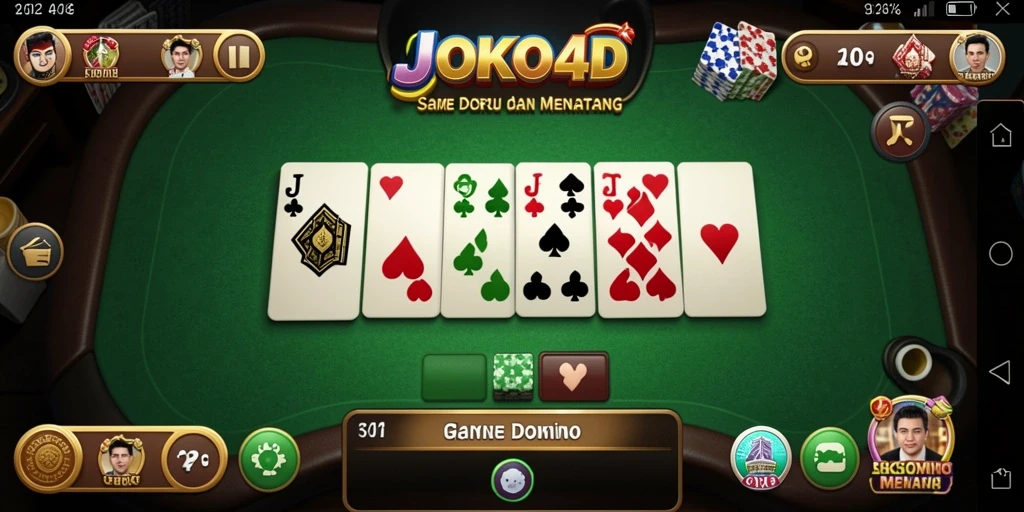 Tampilan gameplay menarik JOKO4D dengan fitur interaksi pemain.