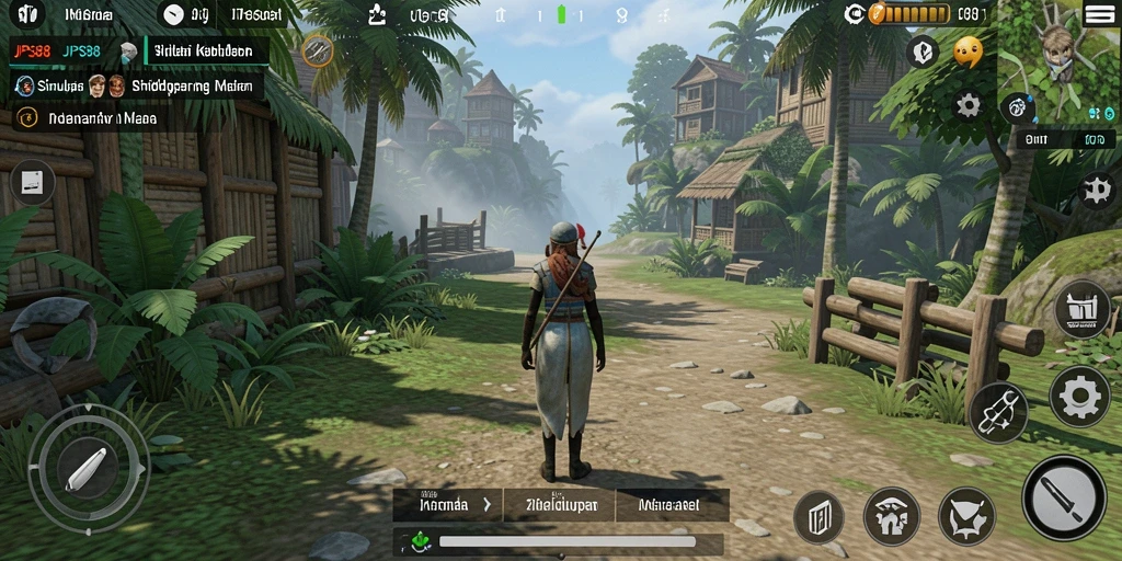 Tangkapan layar utama dari gameplay <strong>JPS88</strong> menampilkan dinamika simulasi yang menarik.
