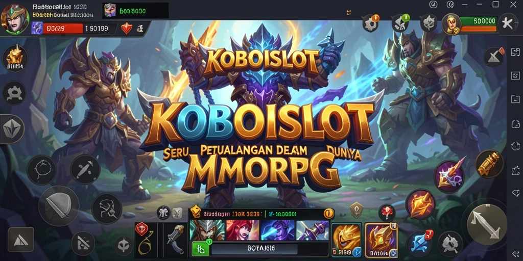 Gameplay menarik dalam dunia petualangan MMORPG KOBOISLOT.