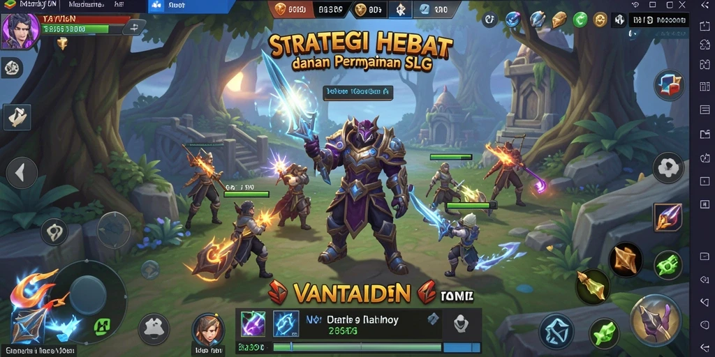 Tampilan gameplay VANTAIDN yang menantang dan seru.